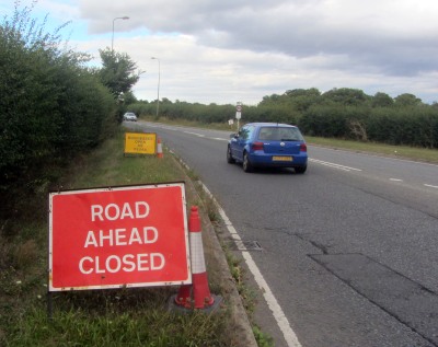 Major Oxfordshire Road Closed